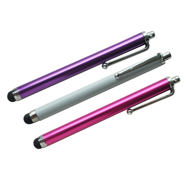 3 in 1 Bundle Stylus / Styli Pen - White Pink Purple