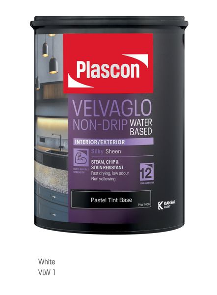 Plascon Velvaglo Water-Based Interior Paint - 5L