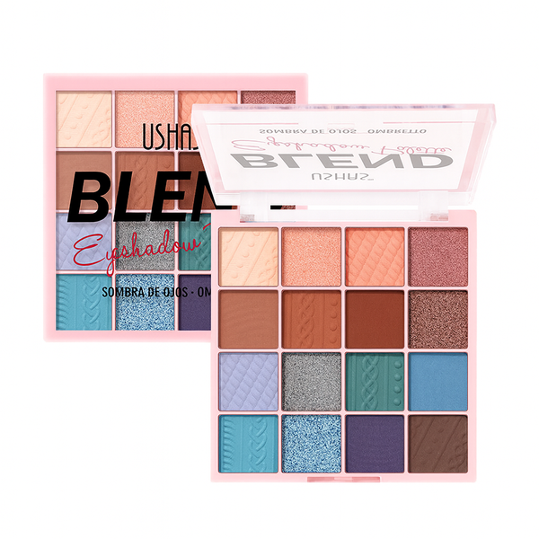 Versatile Eyeshadow Palette - Cool Blue / Warm Brown