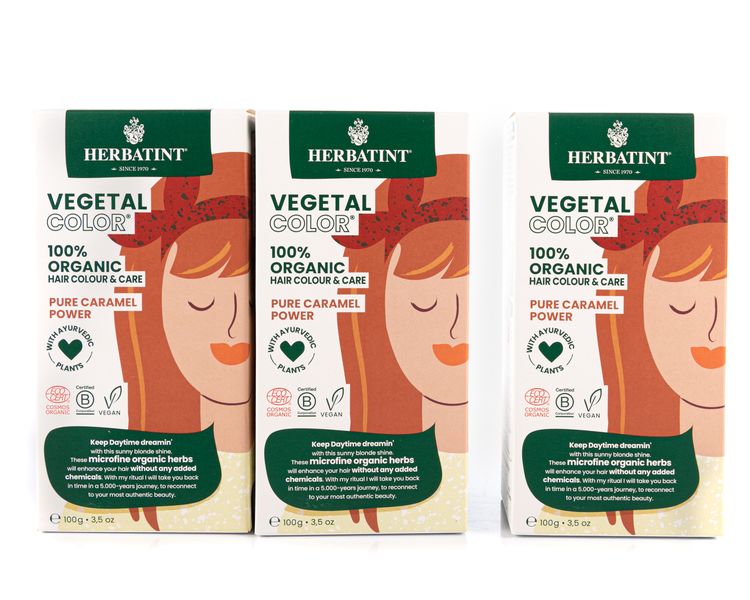 Herbatint Vegetal Pure Caramel Power - 100% organic hair colour