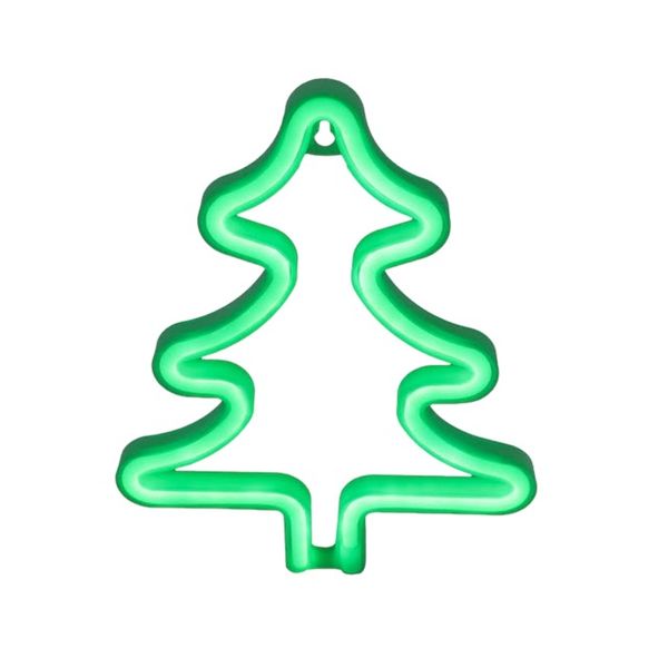 Powered Green Tree Night Light Wall Decor Home