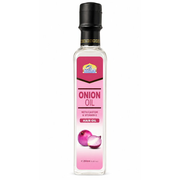 AL Khair Onion Hair Oil with Castor Oil &amp; Vitamin E 250ml Hair Care