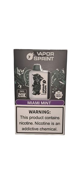 Vapor Sprint 20000 Puffs Disposable Vape - Miami Mint