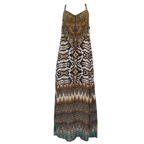 Ladies Summer Dress Animal Pattern