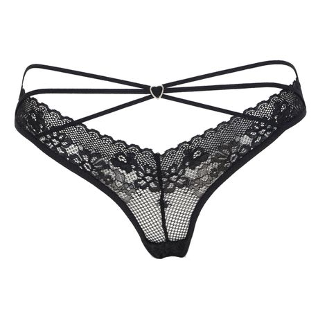 Sexy Cheeky Full Lace Mesh Sheer Panties for Women Criss Bikini Underwear-  Pack of 4, Shop Today. Get it Tomorrow!