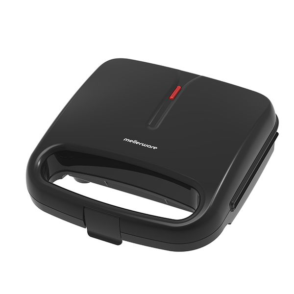 Mellerware Sandwich Maker 2 Slice Non-Stick Black 750W "Mercury