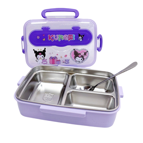 StainlessSteel Kids Lunch Box - Durable &amp; Portable