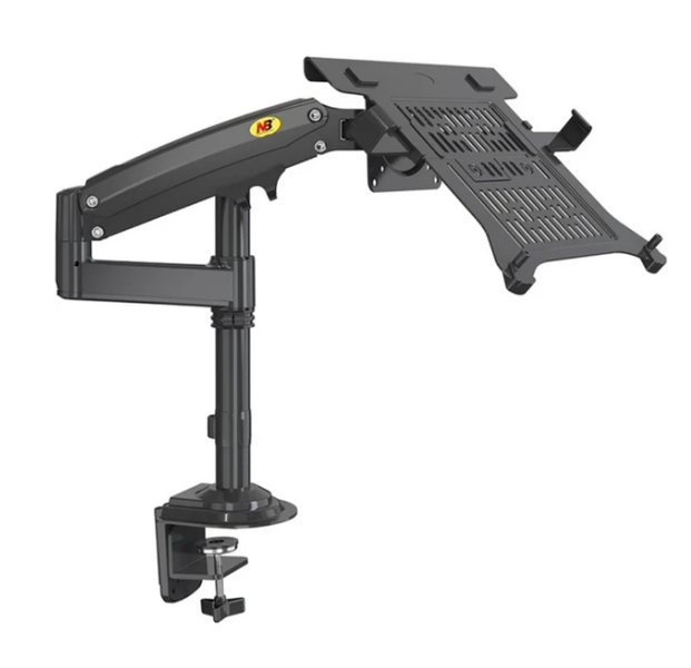 North Bayou Single desk arm mount for laptop or 22 -35"monitor (H100 FP)