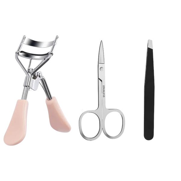 3-Piece Eyelash and Eyebrow Grooming Set - Multicolor