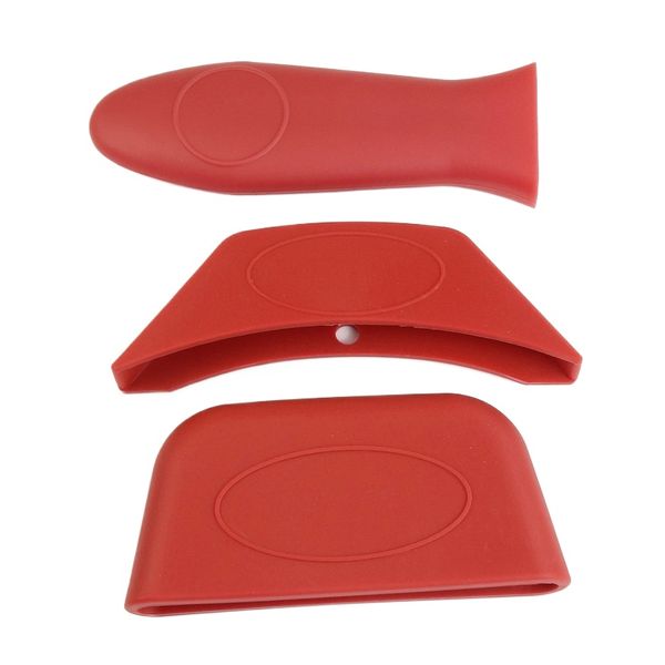 Kitchen heat insulation creative combination silicone three-piece set