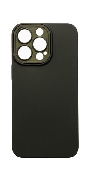 Black Super slim silicone case for iPhone 13 pro / 13 pro max