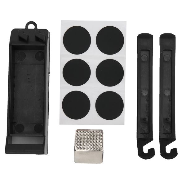 Glue Free Bike Tire Repair Patch Kit