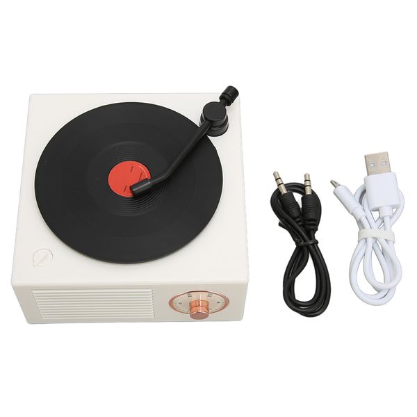X10 Vinyl Record Player Bluetooth Speaker Classic Style Bluetooth Speaker