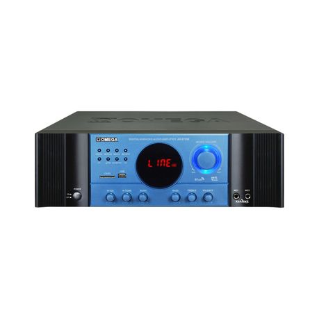 Omega Professional Power Amplifier- High-Performance Home Audio AV-97299 Image