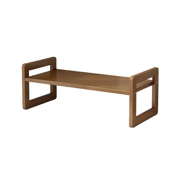 One Tier Ergonomic Wood Monitor Riser Stand for iMac PC Laptop Computer