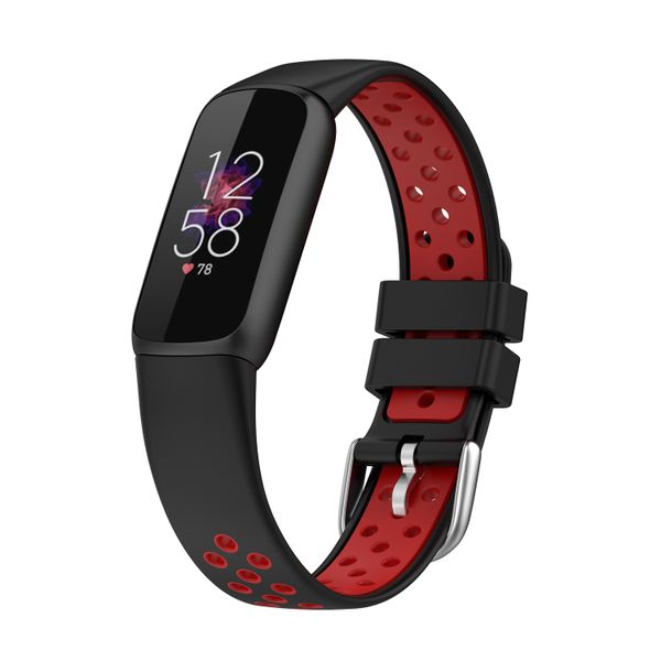 Replacement Silicone Sports Watch Strap Band for Fitbit Luxe Size Large