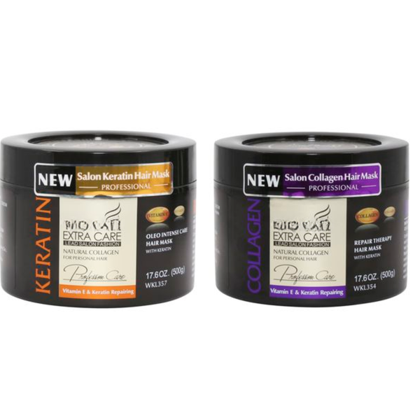 Salon Keratin Hair Mask - Pack of 2 (2X 500g)