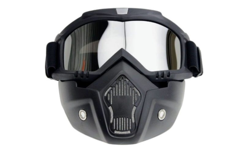 Full Face Mask For Paintball Or BMX , Mountain Bike Protective Gear