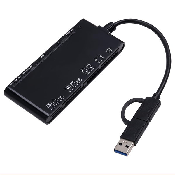 7 in 1 Multi Memory Card Reader for SD TF CF XD MS,SD Card Reader Adapter