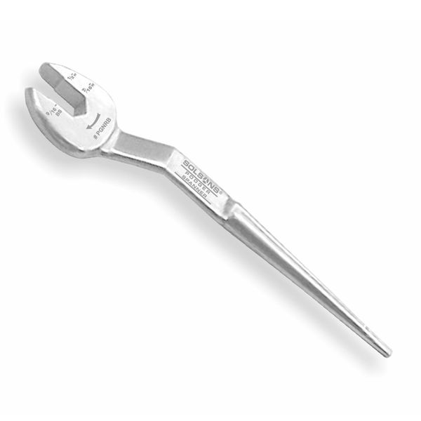 Solsons Construction Wrench – Podger Offset Handle with Non-Ratchet - PGNRB