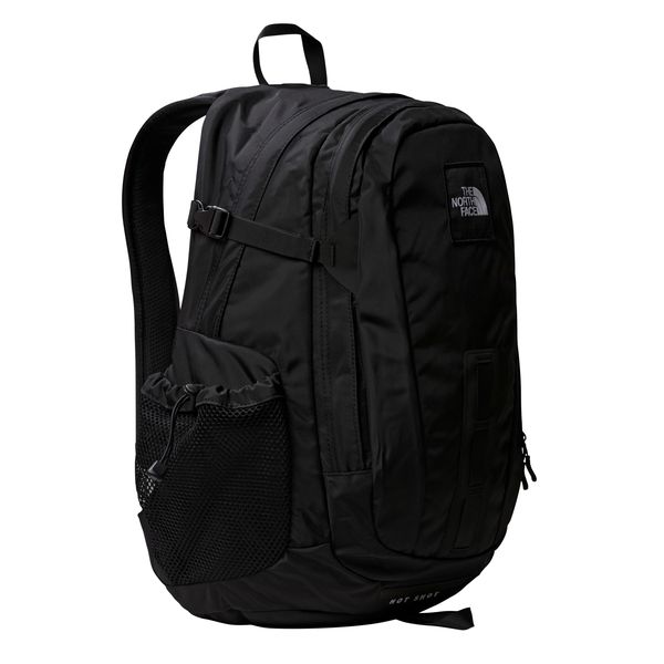The North Face Hot Shot SE Backpack in Black - White