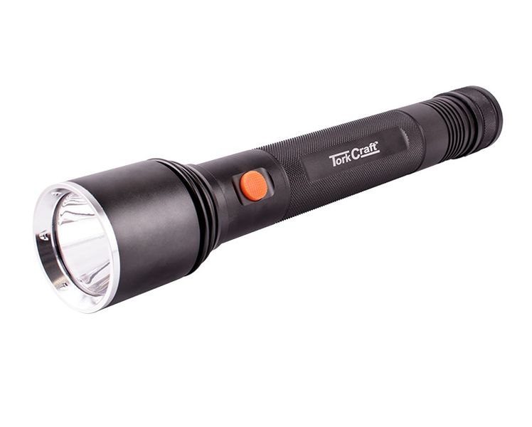 Tork Craft - Torch - LED - Aluminium - AAA Batteries - Black - 500 Lumens
