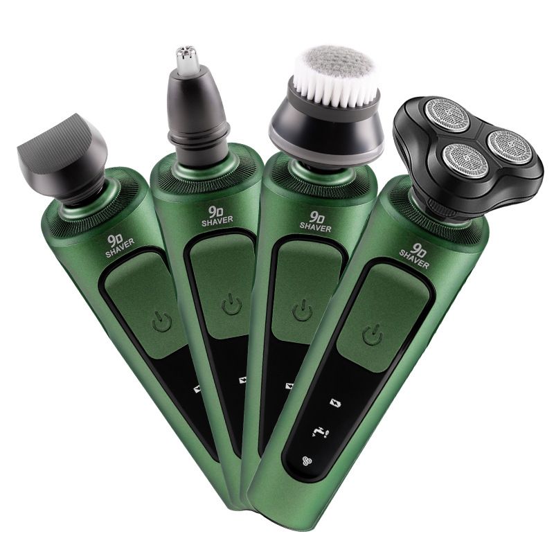 Multi-function electric Shaver 4-in-1 USB Port Waterproof shaving