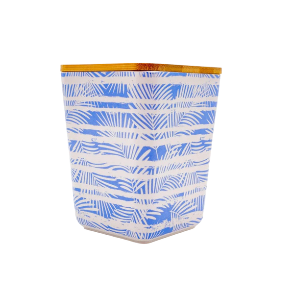 Square Storage Canister With A Bamboo Lid
