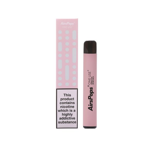 Airscream AirsPops - Disposable - Bubblegum- 5% Nic Salts