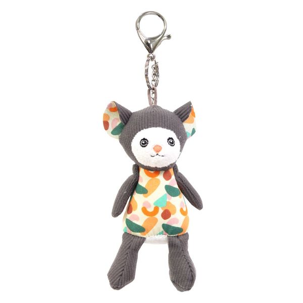 Les Deglingos Keyring / Bag Charm - Marmoset Monkey