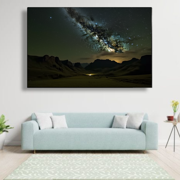 Canvas Wall Art - Drakensburg Mountains Abstract - IM0034