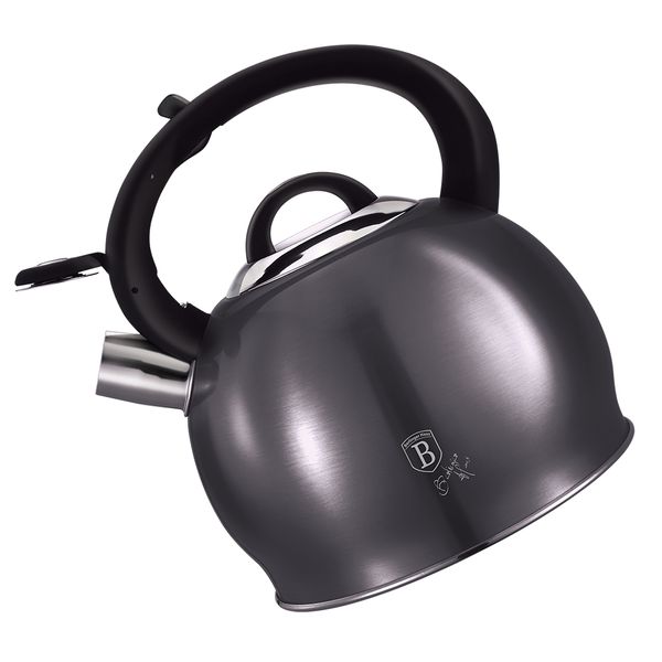 Berlinger Haus 3L Stainless Steel Whistling Kettle - Carbo Pro