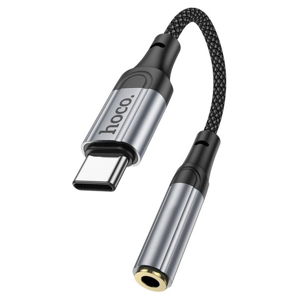 USB-C Audio Converter Adapter Type C to AUX (female)-hoco. -LS36