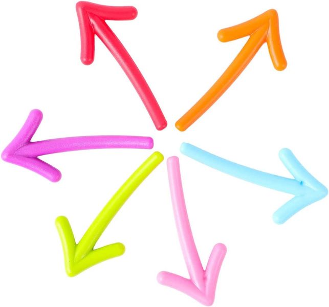 Arrow Fridge Magnets, 6pcs Refrigerator Office Cabinets Whiteboards Magnet
