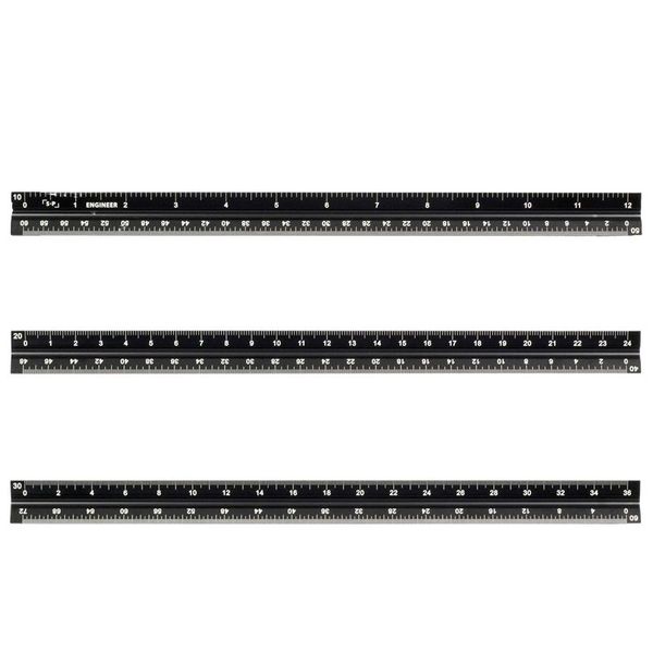 Architectural Design Drawing Aluminum Alloy Proportional Triangular Ruler