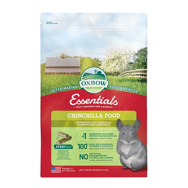 Oxbow Essentials Chinchilla Food (4,53kg)