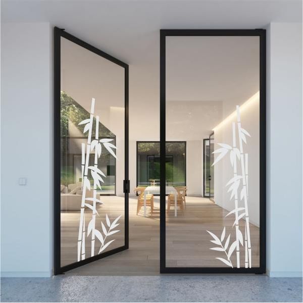 Bamboo Frosted Vinyl Sticker