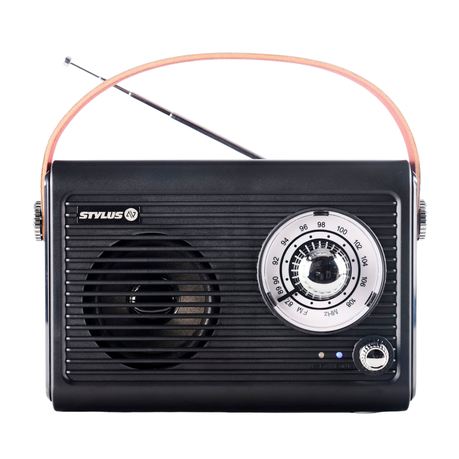 Stylus AV Retro 100W Bluetooth Speaker with FM Radio & USB Playback Image