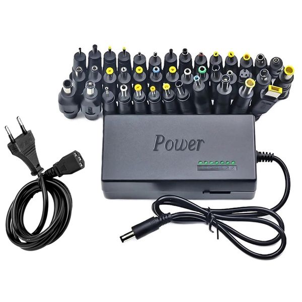 Universal Laptop Charger 96W Power AC Adapter DC 12-24V with 40 Connectors