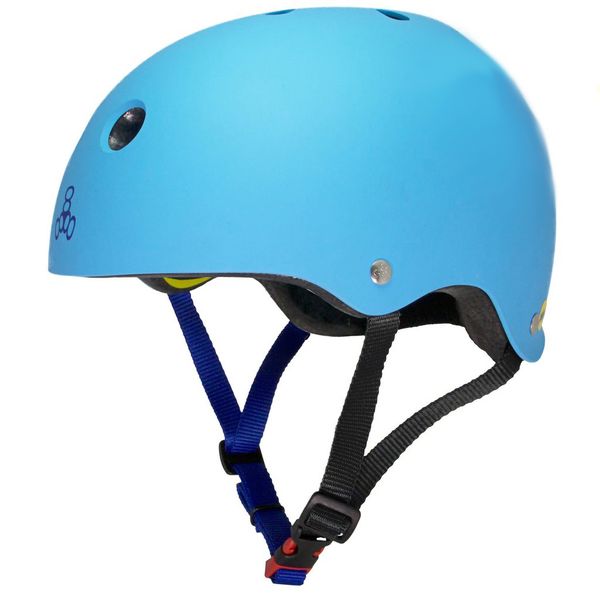 Triple8 Dual Certified Mips - Blu Mte S-M