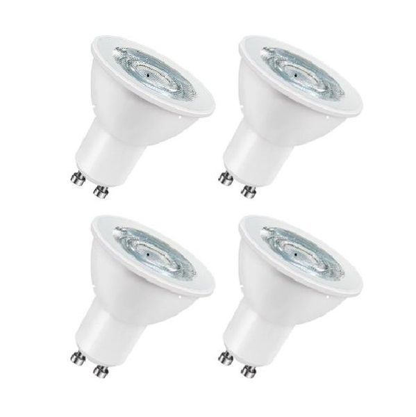 4 x GU10 Cool White LED Spotlights