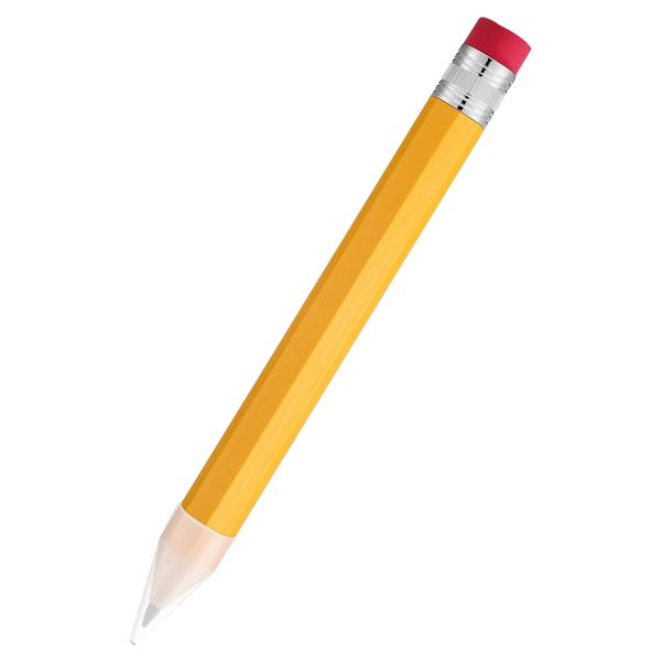36cm - Wooden Jumbo Pencil for Prop Gifts Decor 14 Inch