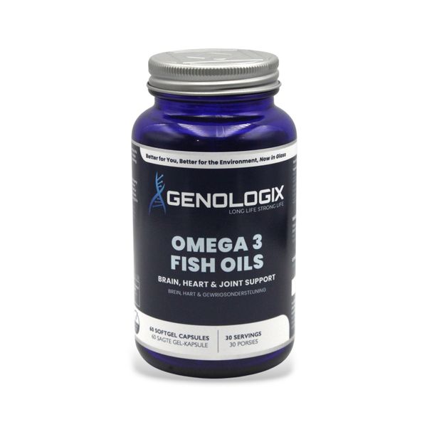 Genologix - Omega 3 Fish Oil Softgels (30 Days Supply)