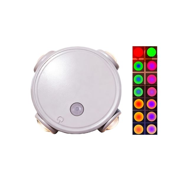 Licer LED Four-head Cat-eye Motion Sensor Wall Lamp RGB Ambient Lamp