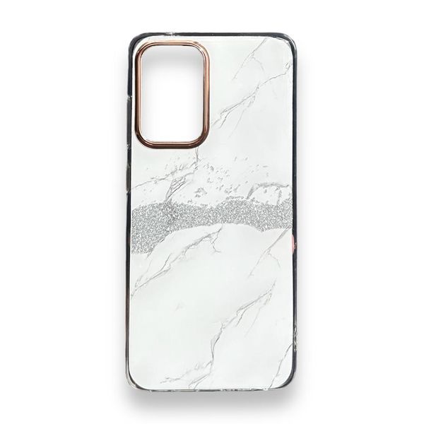 AMA Luxury White Marble Hard Protective Case For Samsung Galaxy A52/A52s 5G