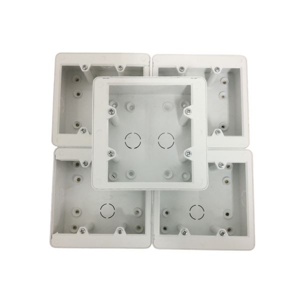 4 x 4 Extension Pvc Wall Box - 5 Pack