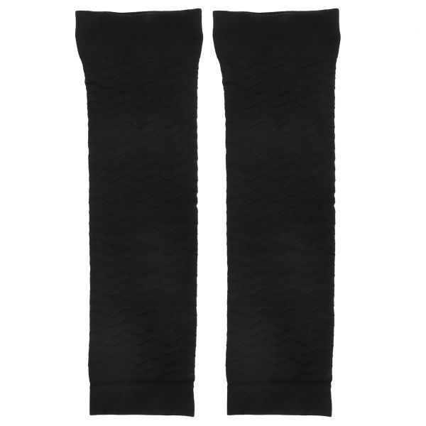 Thigh Shaper, Spiral Compression Leg Wrap for Fitness and Sports, Black