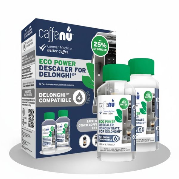 Caffenu Eco Descaler for Delonghi - Value pack (4 Uses)