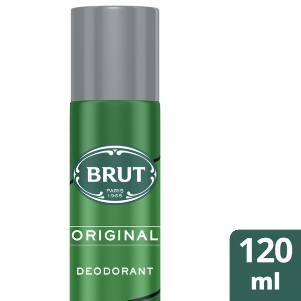 BRUT Original Aerosol Deodorant Body Spray 120ml