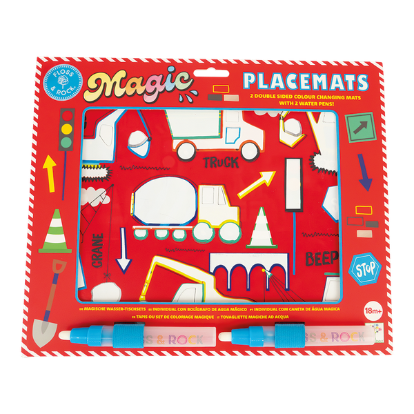 Floss and Rock - Magic Water Placemats Construction